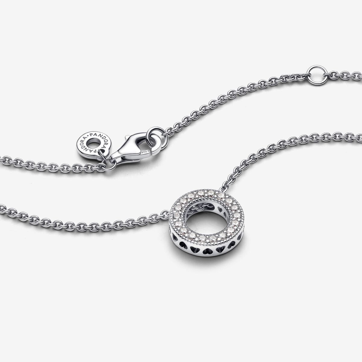 Anneau Pavé - Argent - Collier Pandora