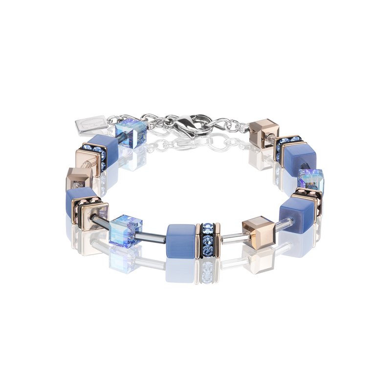 Collection 4016 - Silver Blue - Bracelet - Lion Heart 