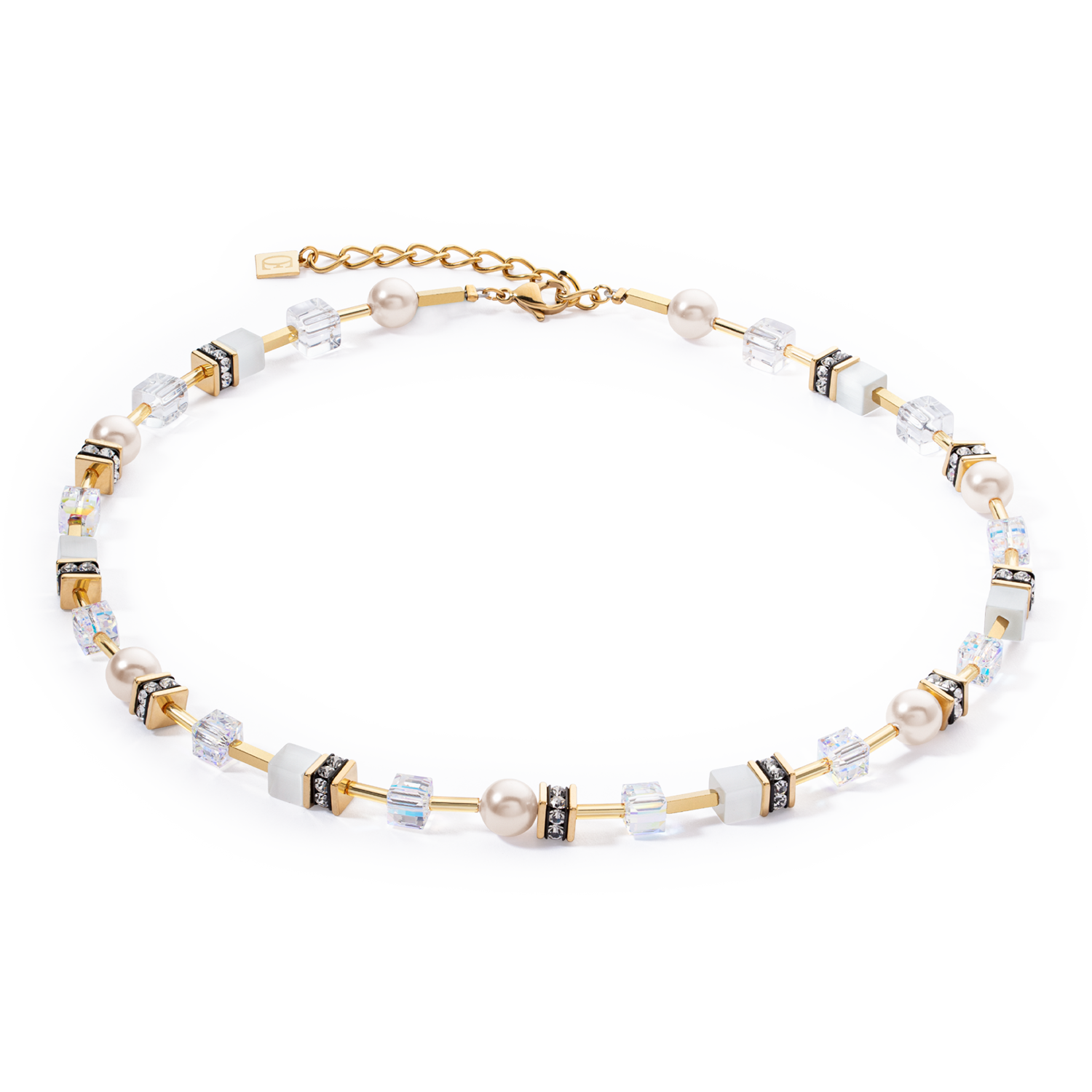 Kollektion 4081 – Weißgold – Halskette – Löwenherz 
