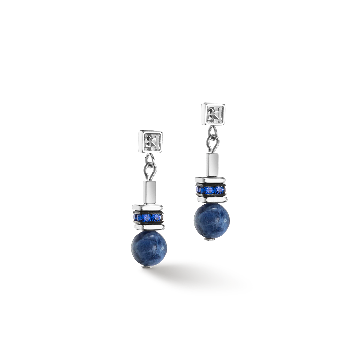 Collection 4351 - Blue - Earrings - Lion Heart
