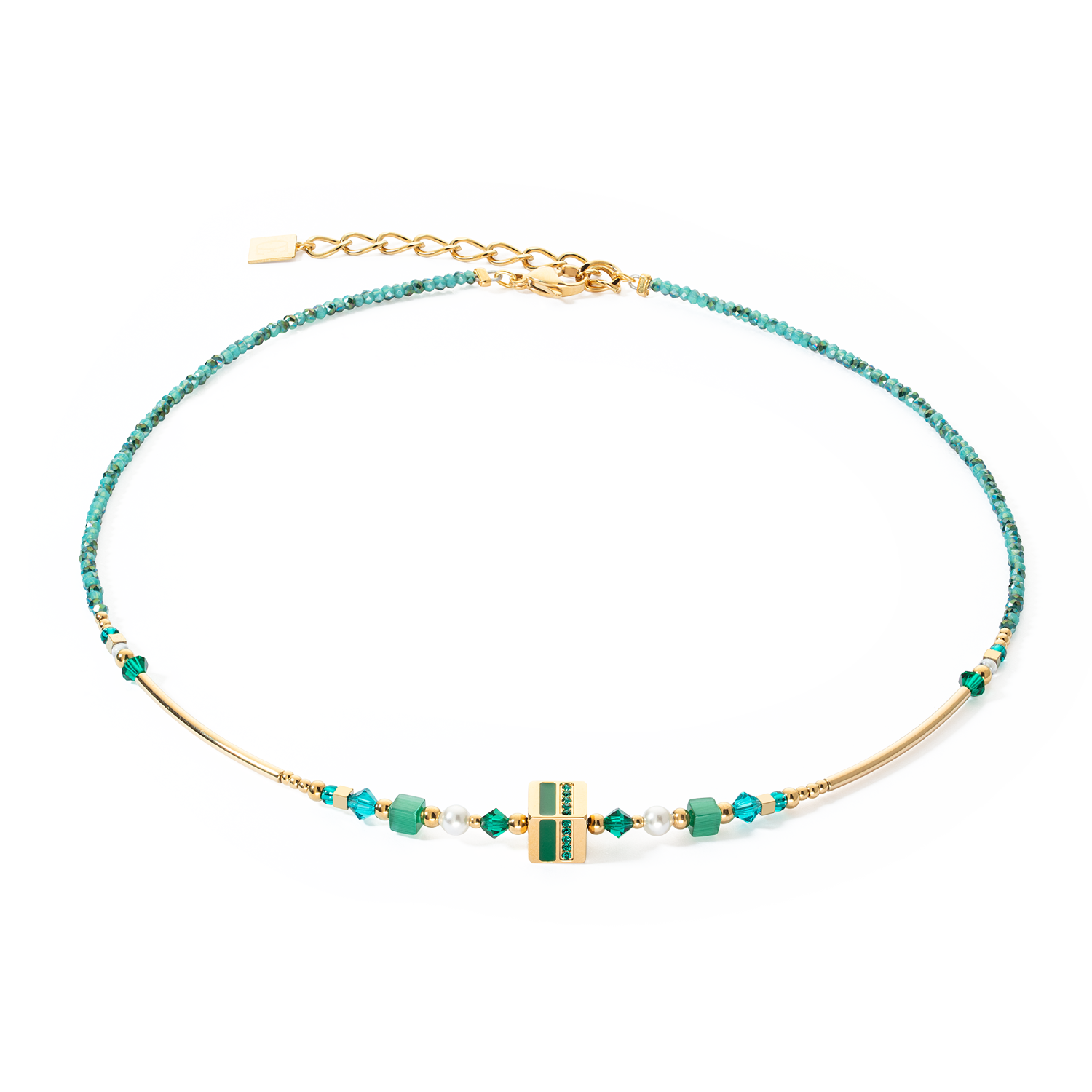 Kollektion 4355 – Grün – Halskette – Löwenherz 