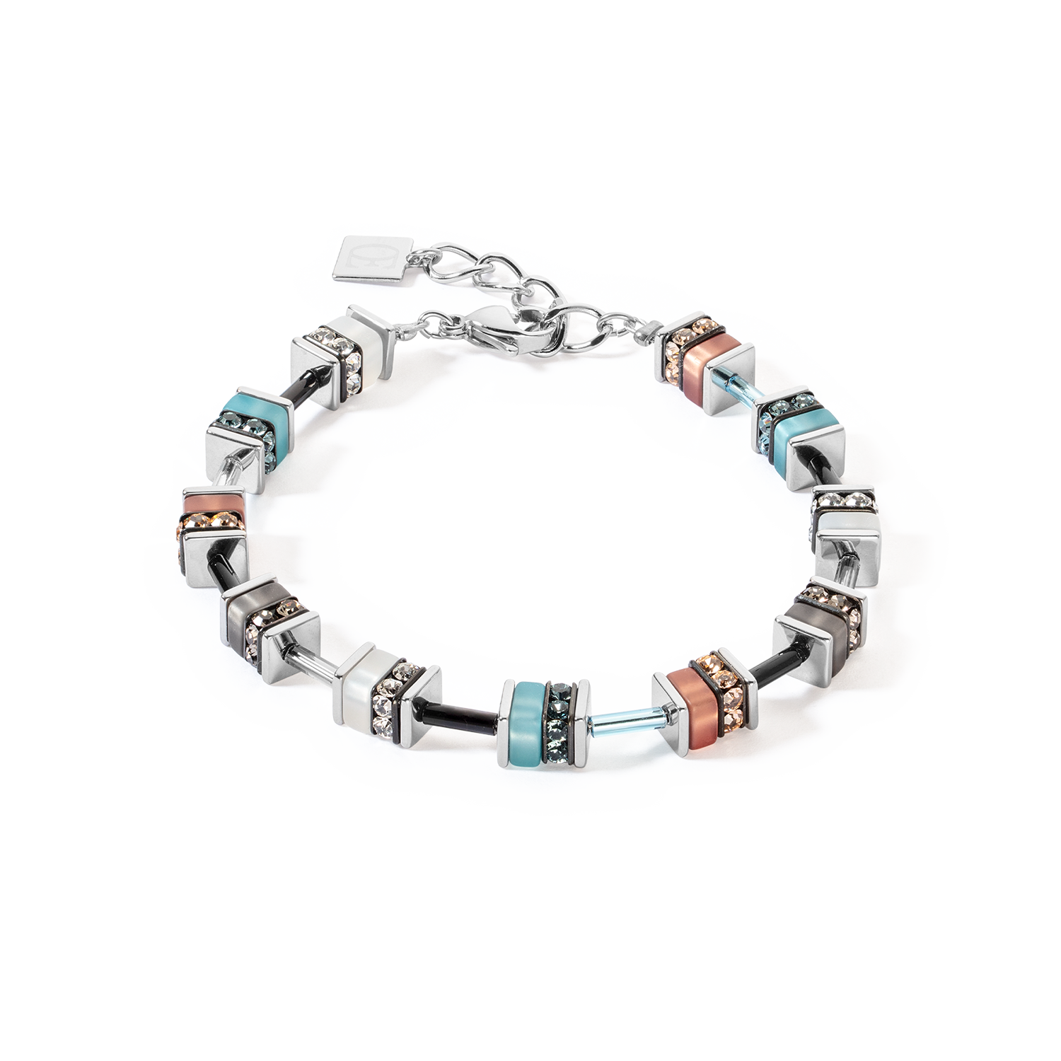 Kollektion 4409 – Aquabraun – Armband – Löwenherz