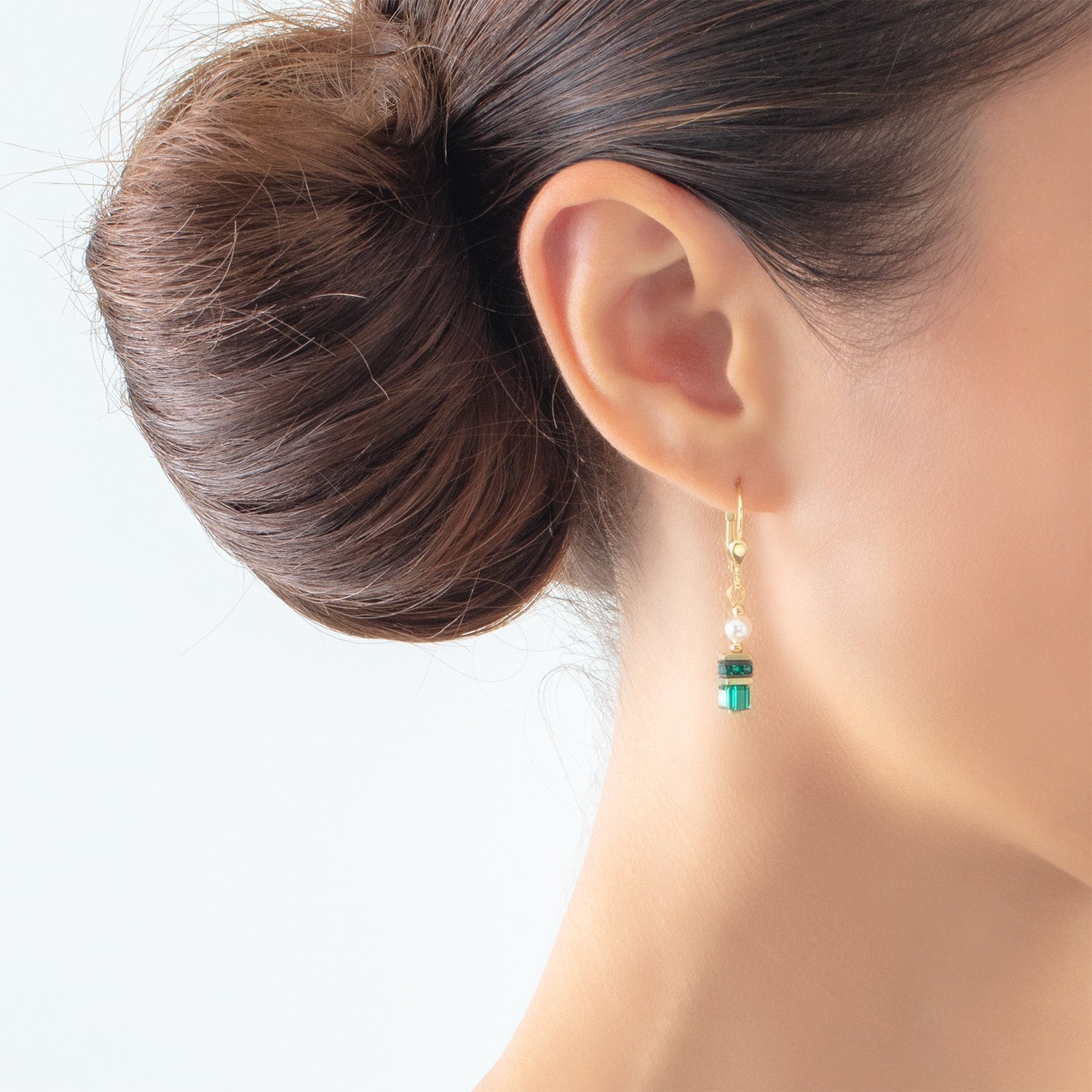 Collection 4567 - Green - Earrings - Lion Heart