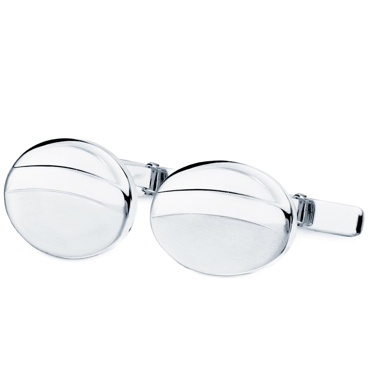 Abotoaduras 18K 18X13 mm
