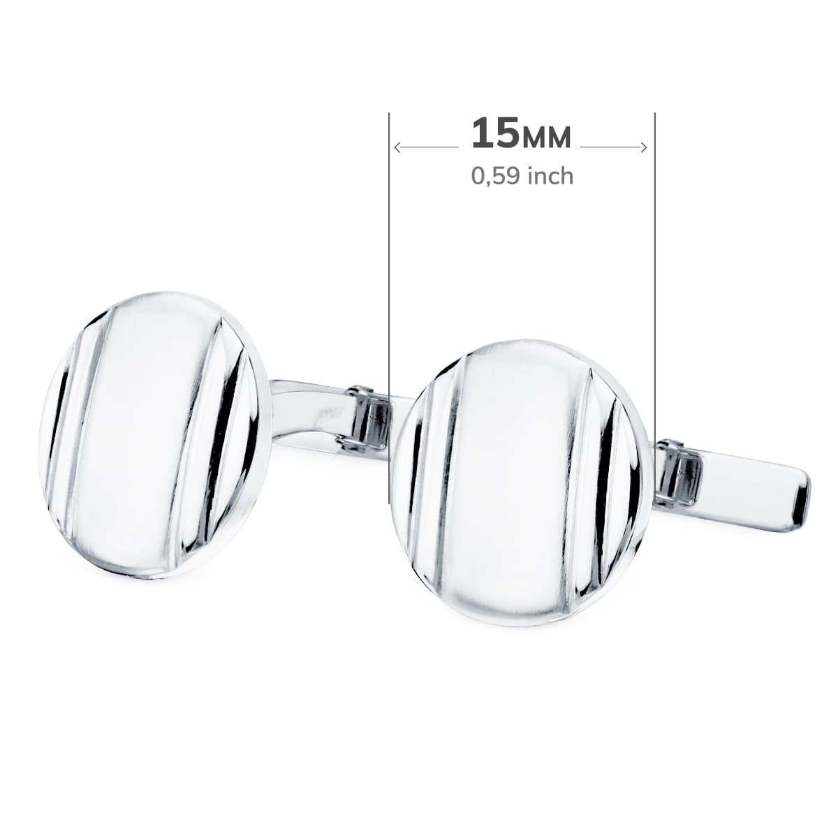 Gemelos 18K 15mm