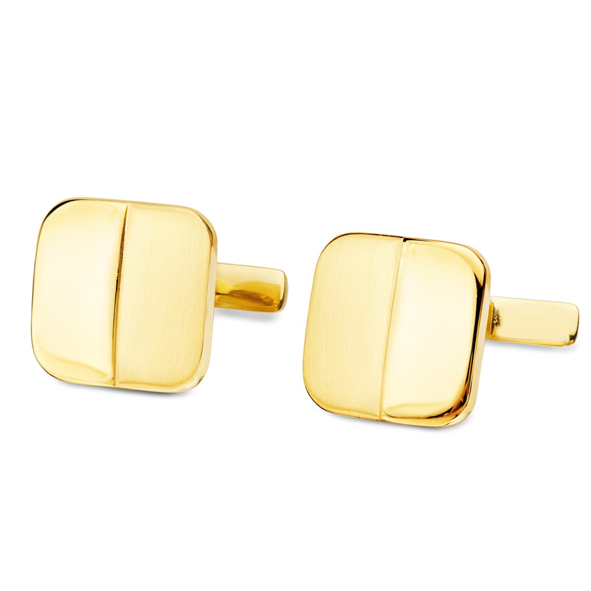 18K Kol Düğmesi 14X14 mm