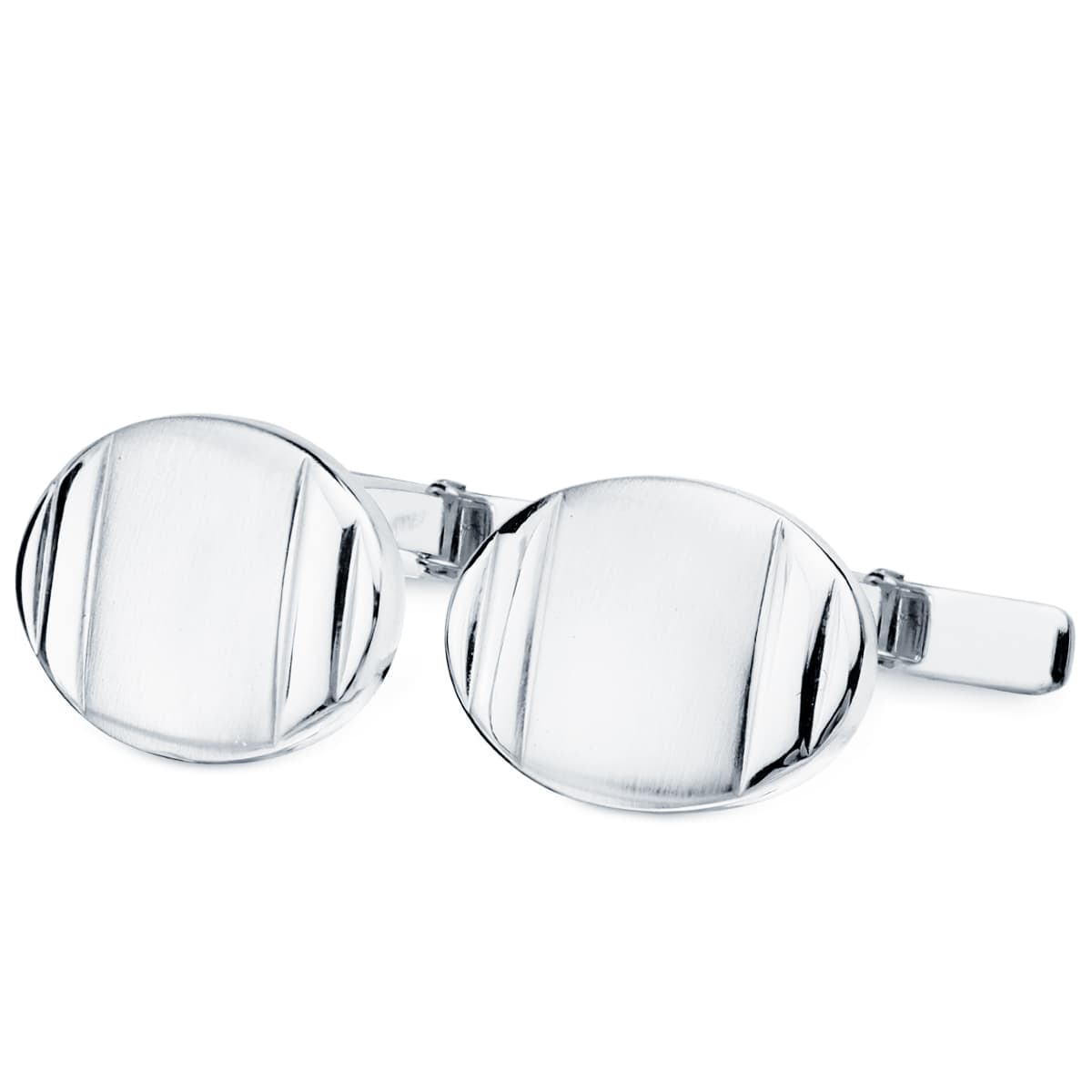 18K Manschettknappar 18X13 mm