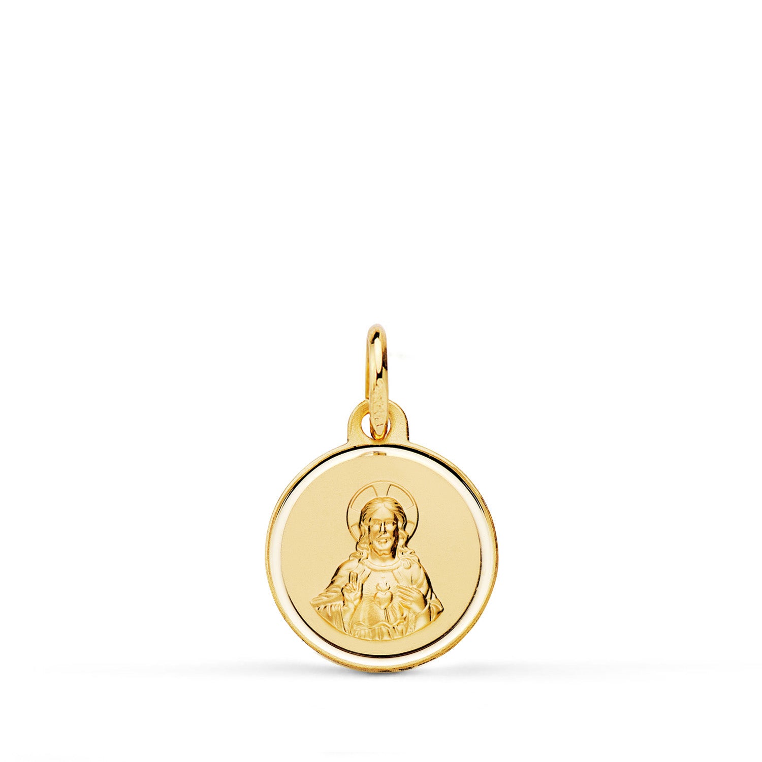 18K Herz-Jesu-Medaille 12MM