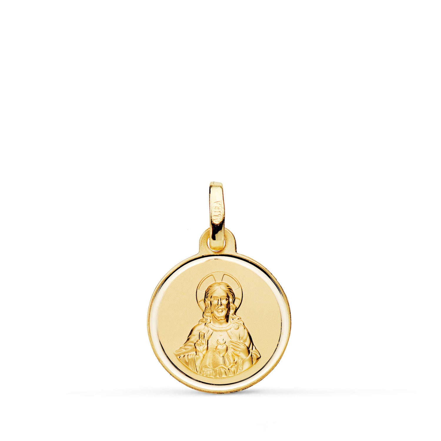 18K Herz-Jesu-Medaille 14MM