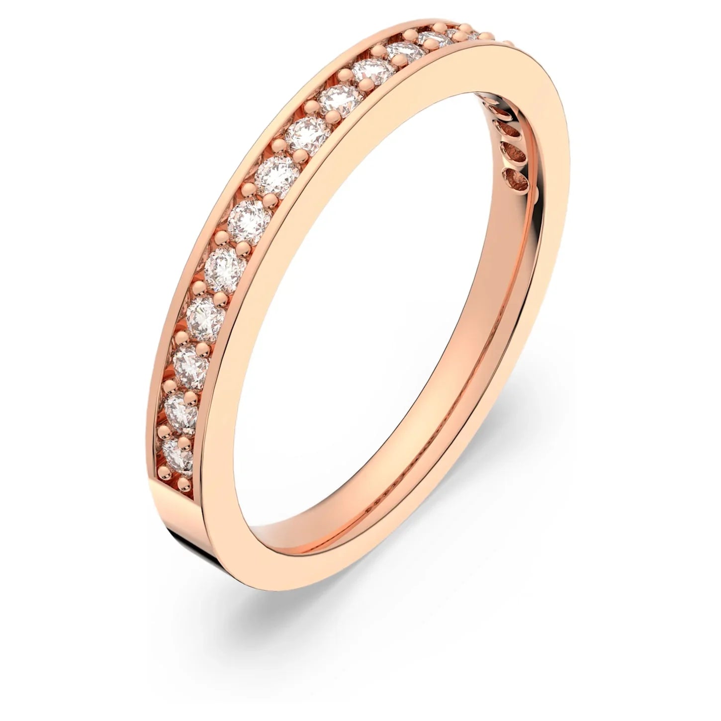 Swarovski Ring - Matrix - Vit och Rosé