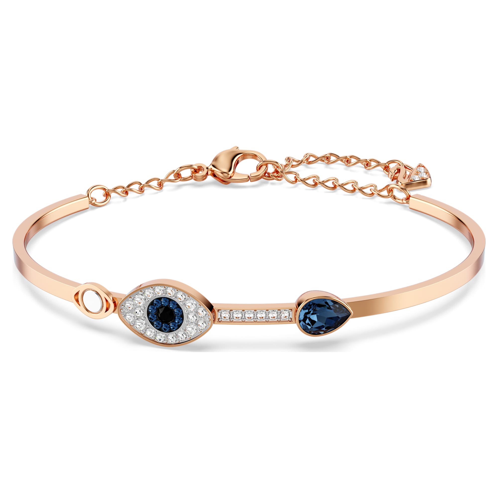 Symbolica - Eye - Pink Blue - Bangle - Swarovski