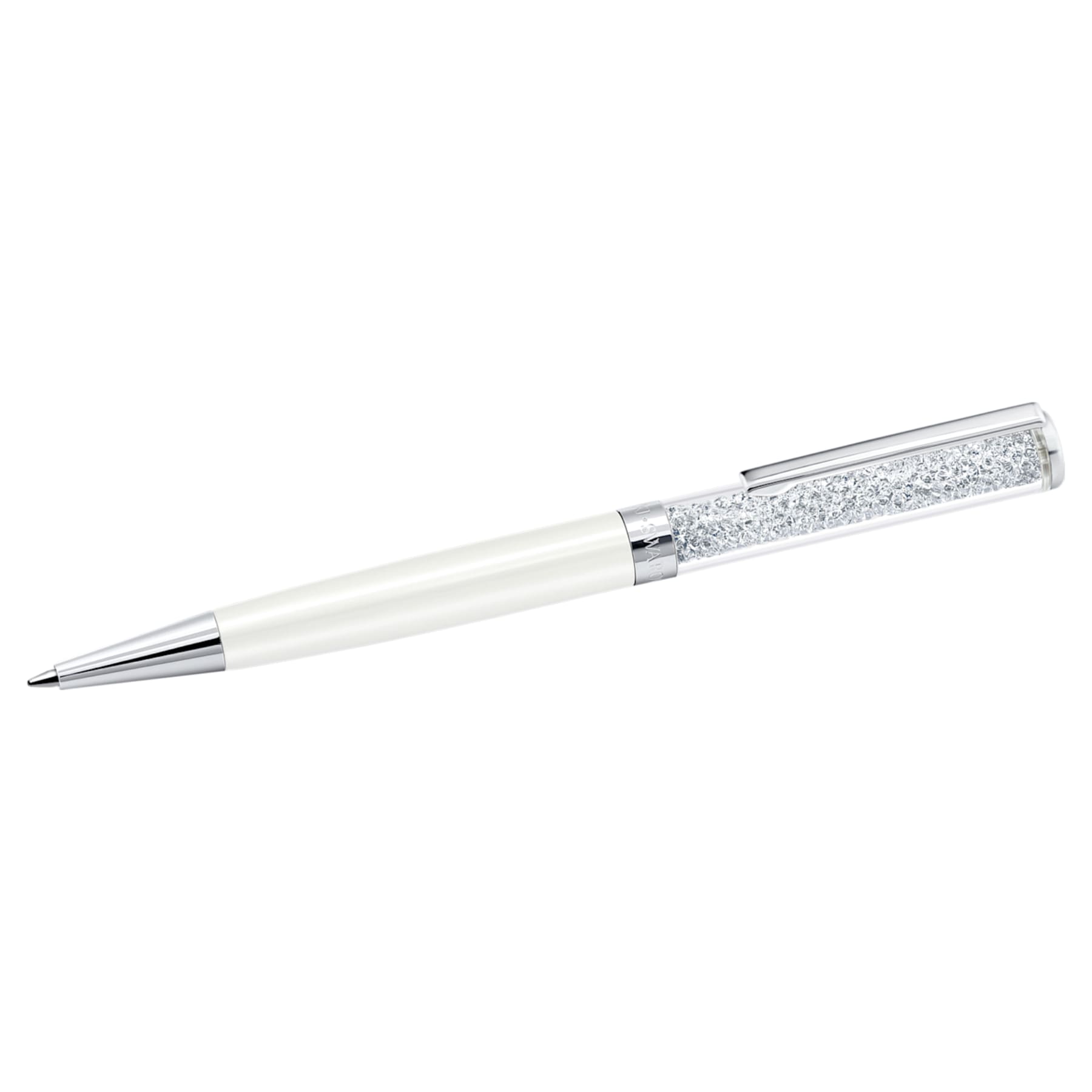 Kristallin – Weiß – Kugelschreiber – Swarovski