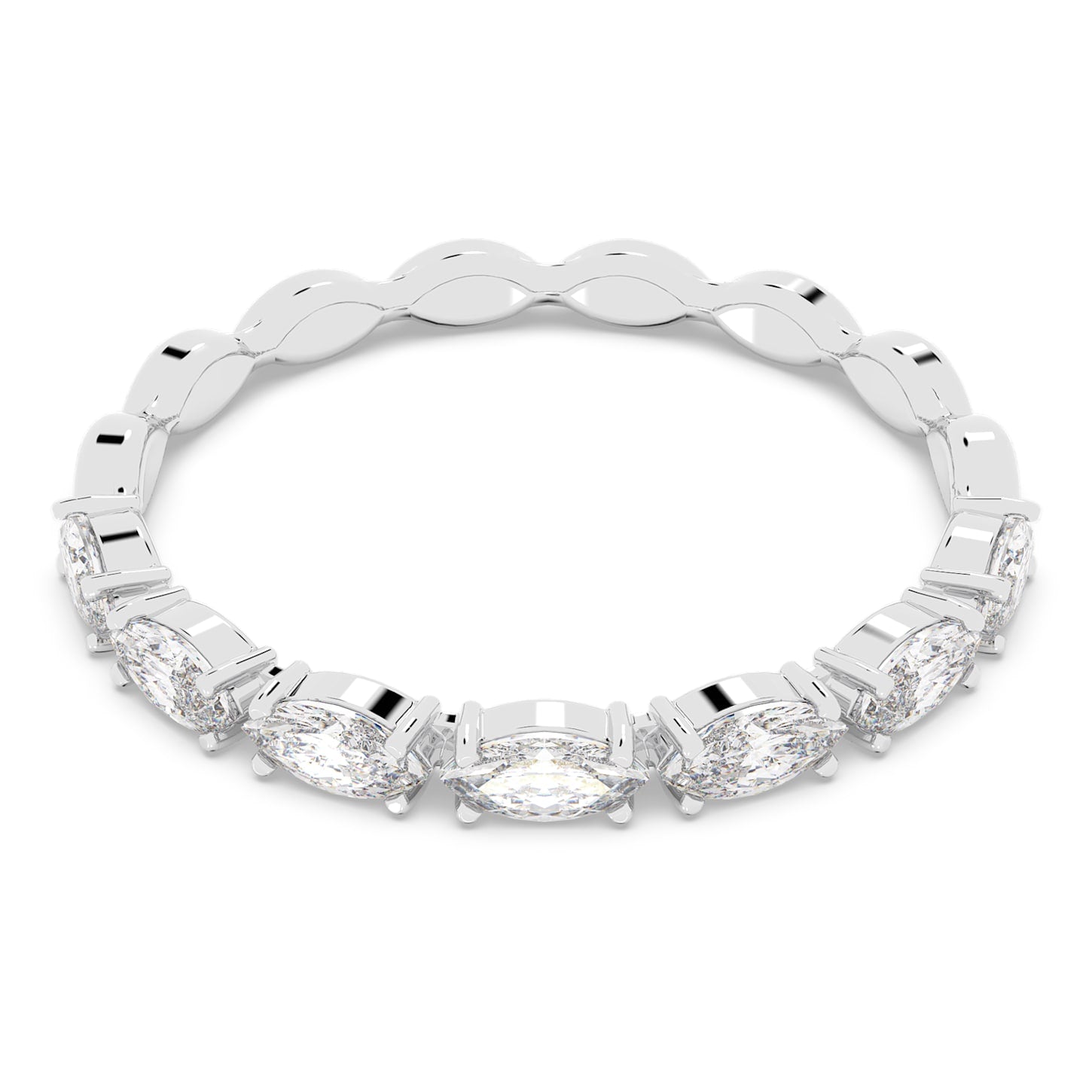 Vittore – Silber Weiß – Marquise – Ring – Swarovski