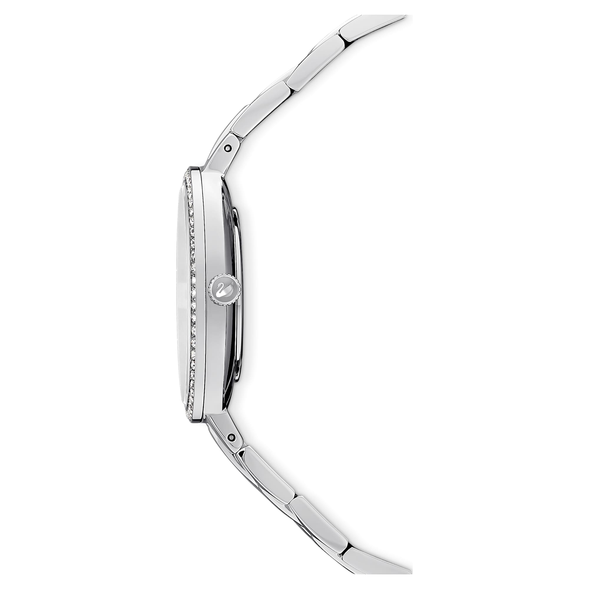 Cosmopolitan - White Silver - Watch - Swarovski