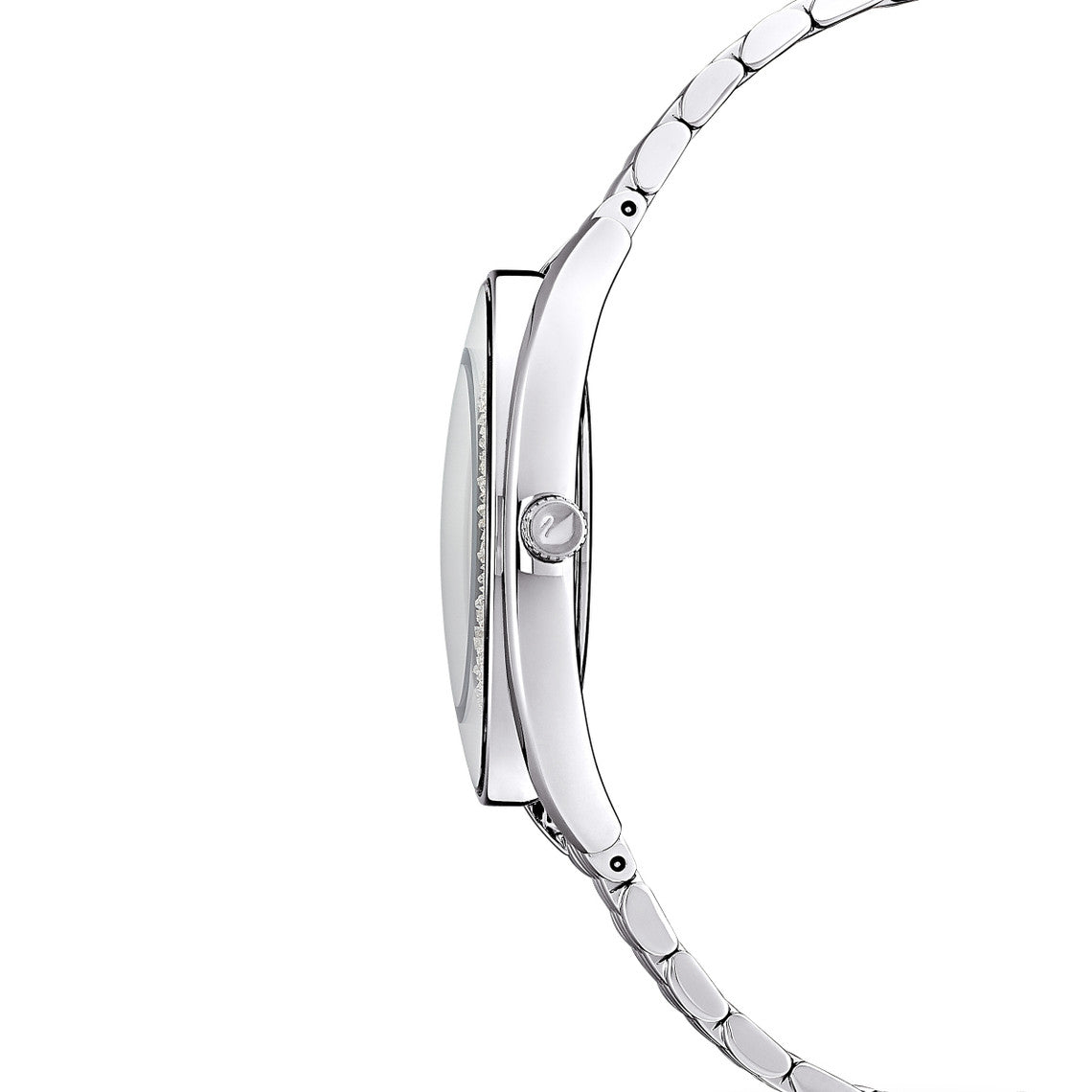 Aura cristalina - Silver White - Watch - Swarovski