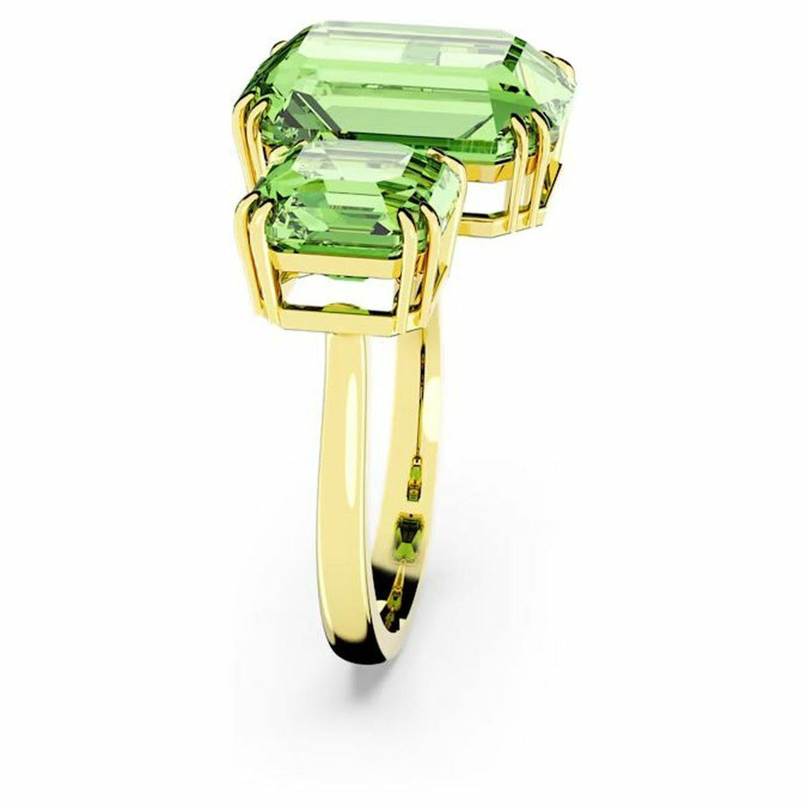 Anillo Millenia Mujer Octogonal Oro Verde – Swarovski