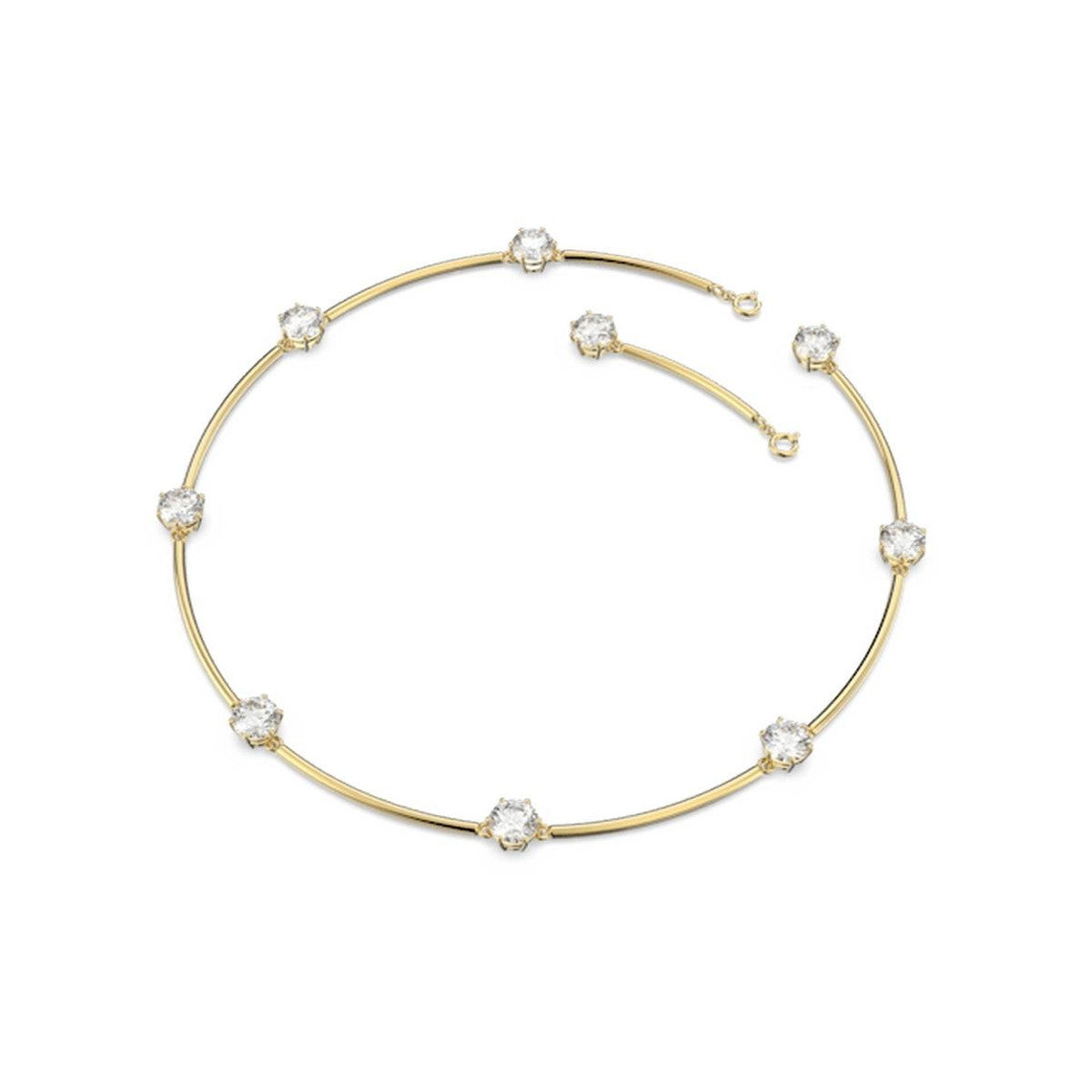 Constella - Golden White - Necklace - Swarovski