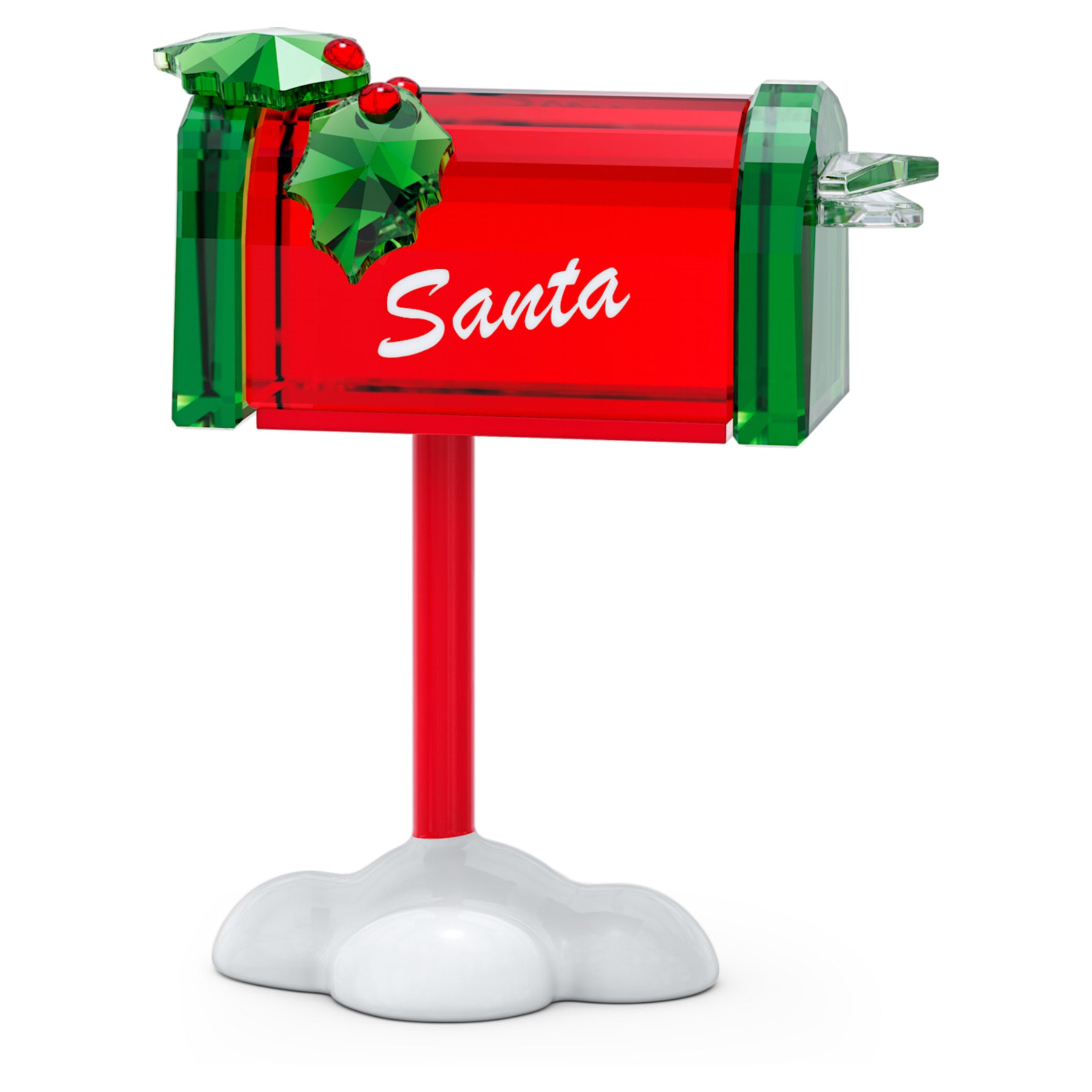 Holiday Cheers - Santa Claus Mailboxes - Figurine - Swarovski