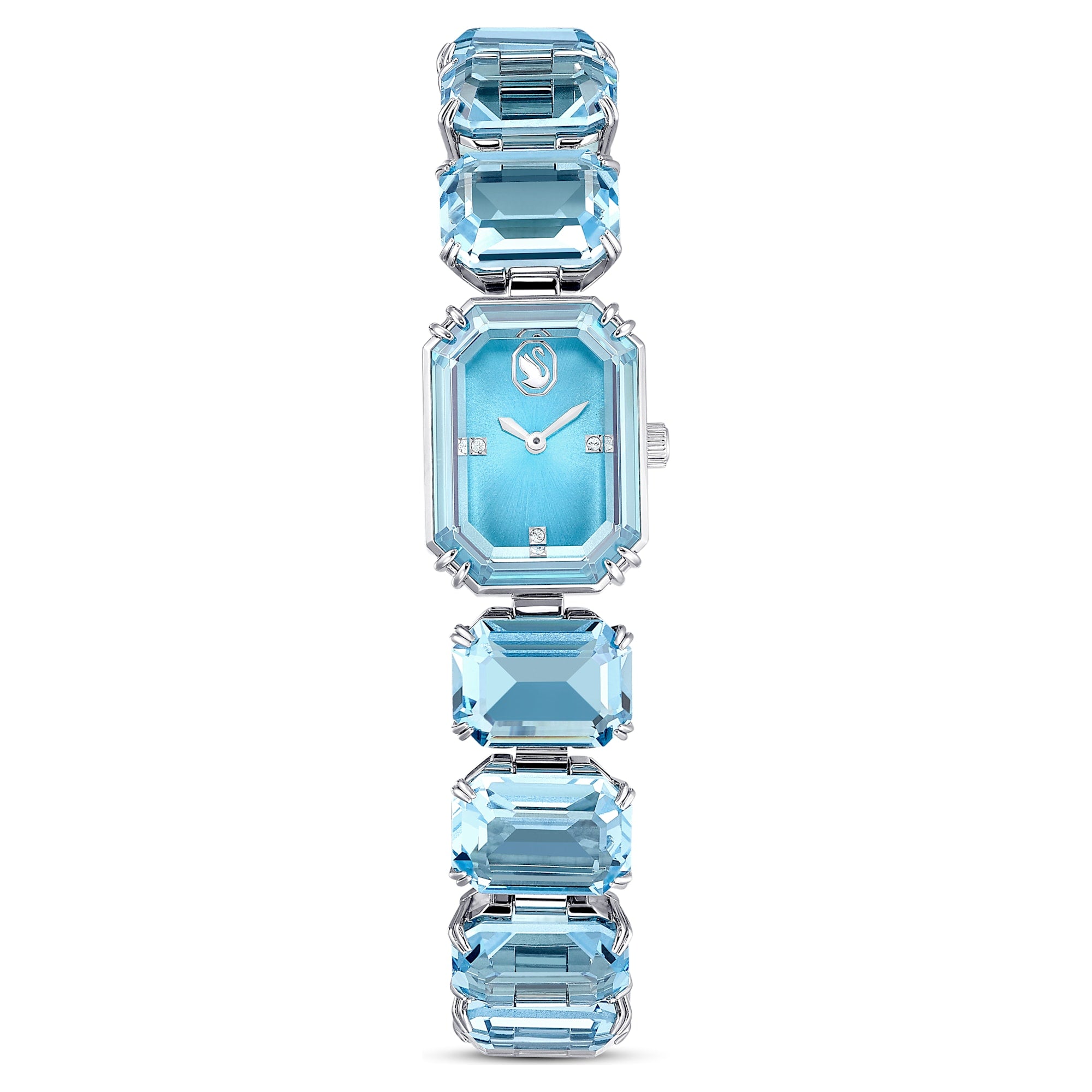 Millenia - Blue Silver - Watch - Swarovski