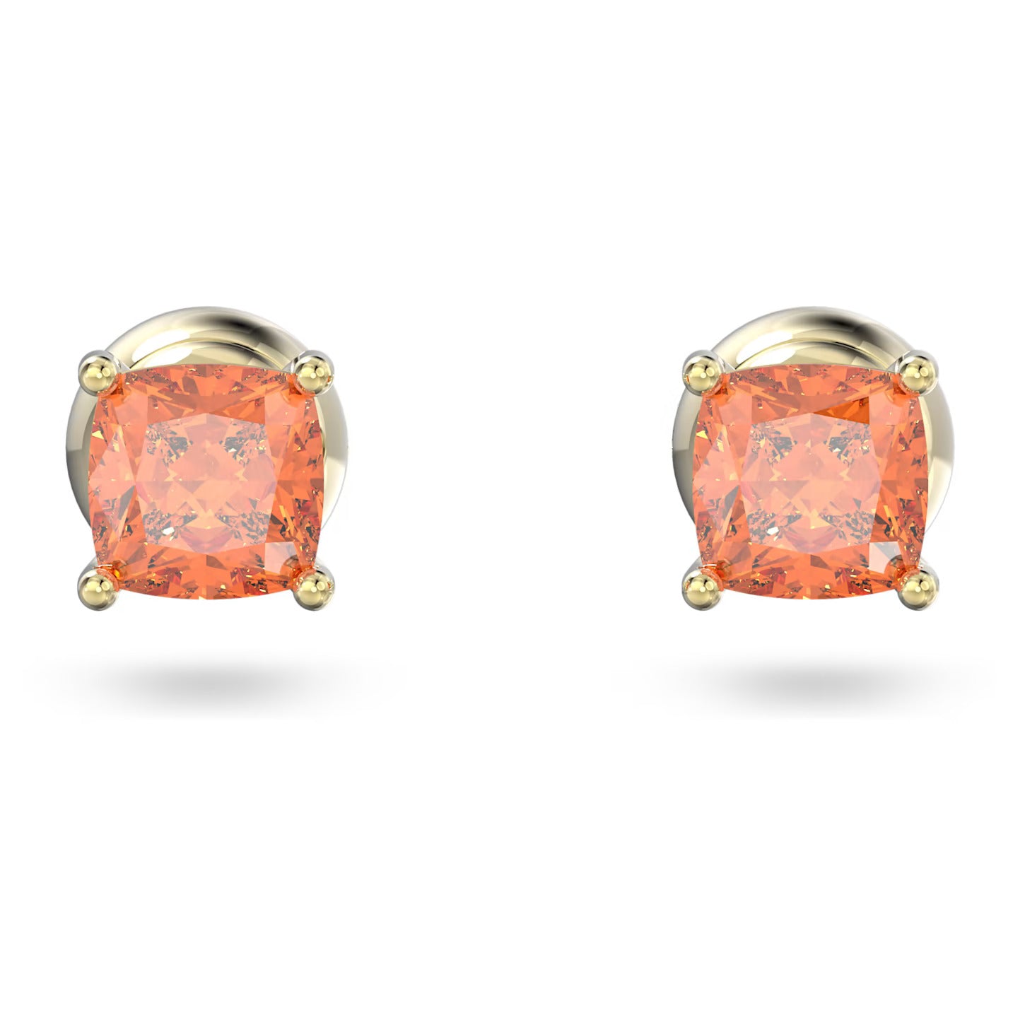Stilla - Golden Orange - Earrings - Swarovski