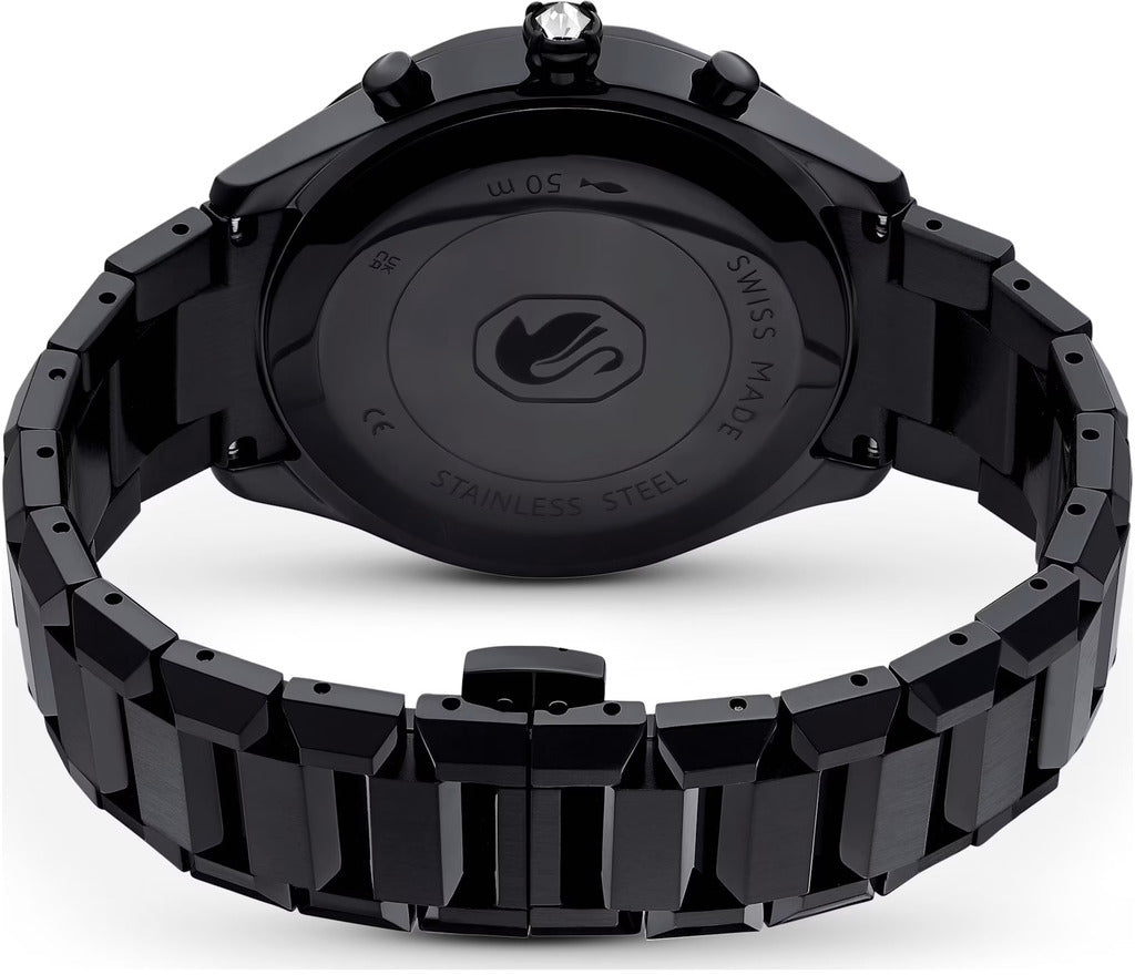 Dextera Chrono - Watch - Black - Swarovski