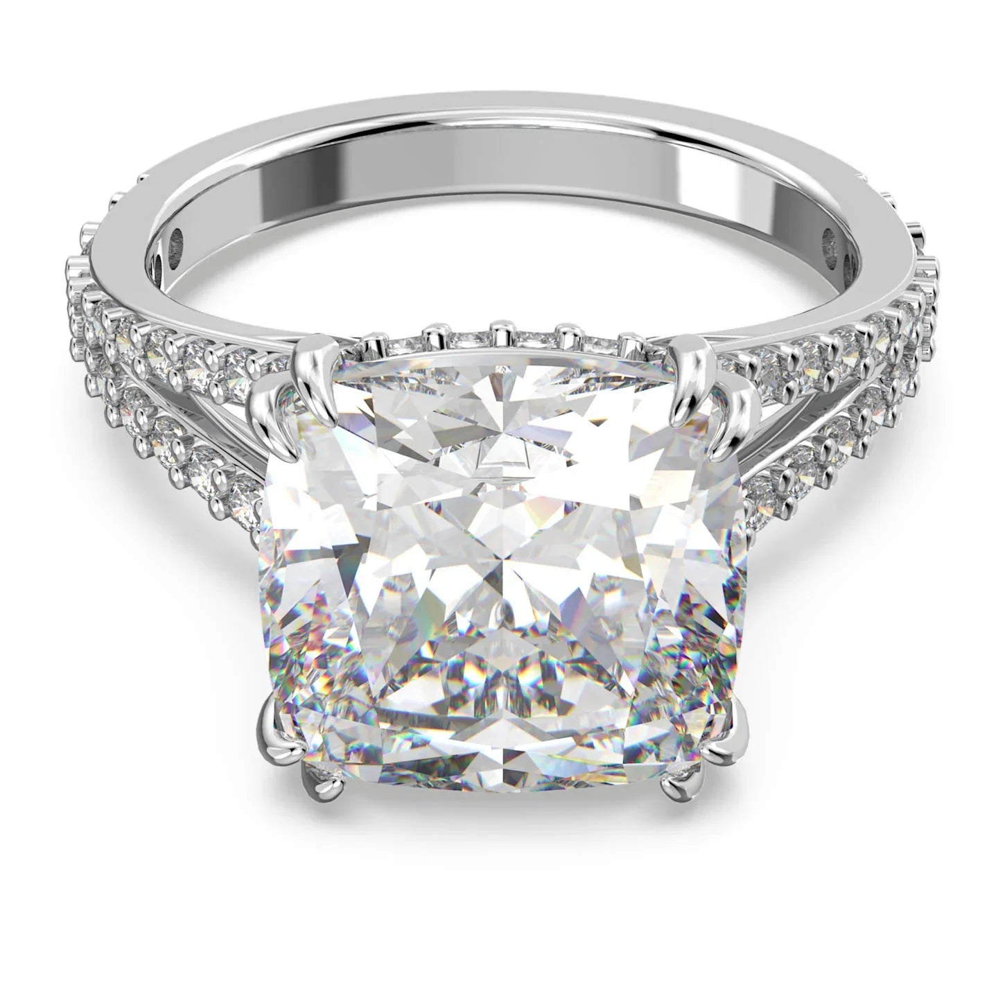 Anillo de mujer Constella Cocktail blanco plata – Swarovski