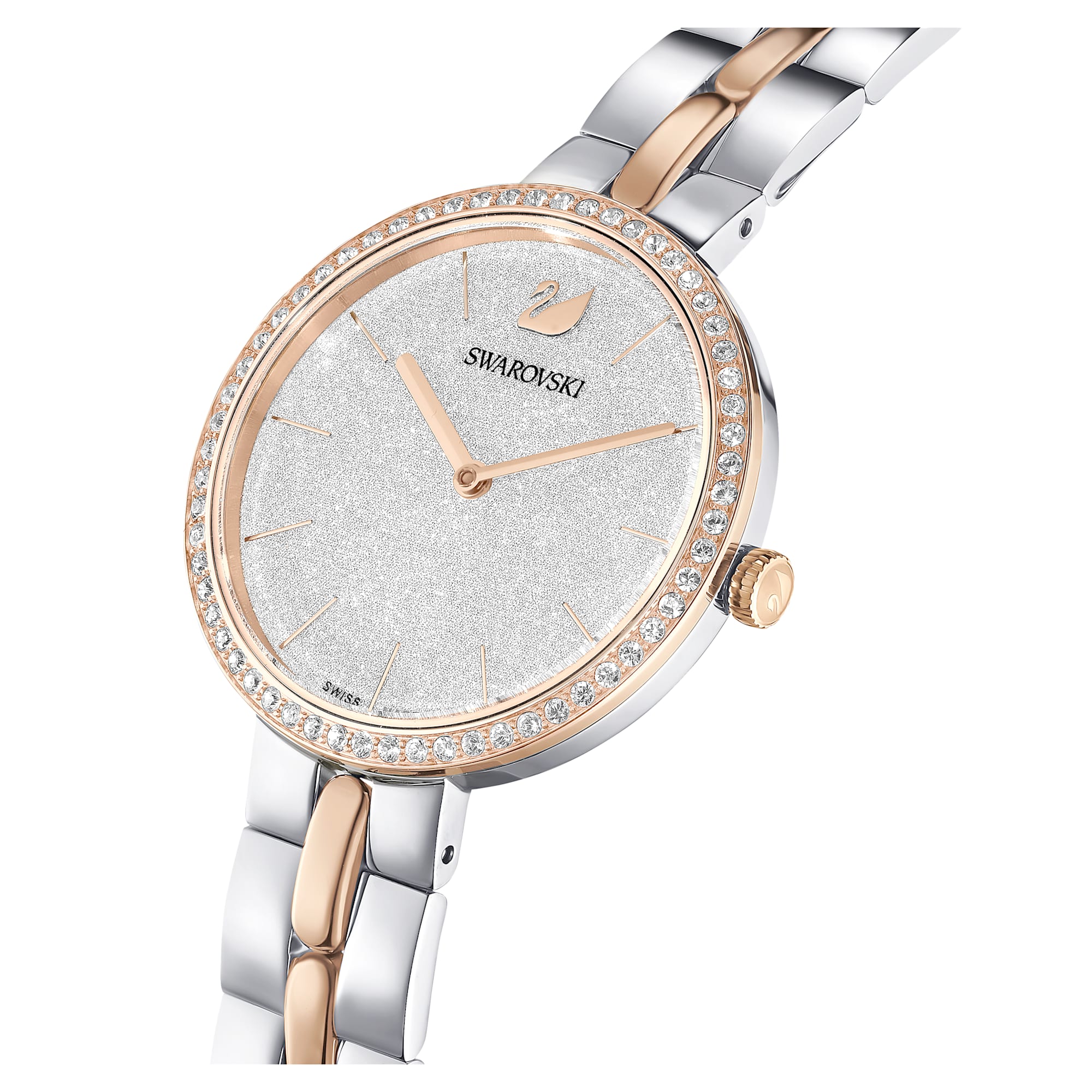 Cosmopolitan - Blanc Doré - Montre - Swarovski