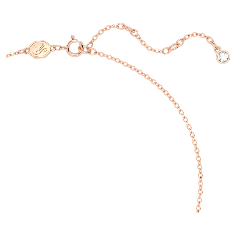 Volta – Schleife – Roségold Rose – Y-Halskette – Swarovski