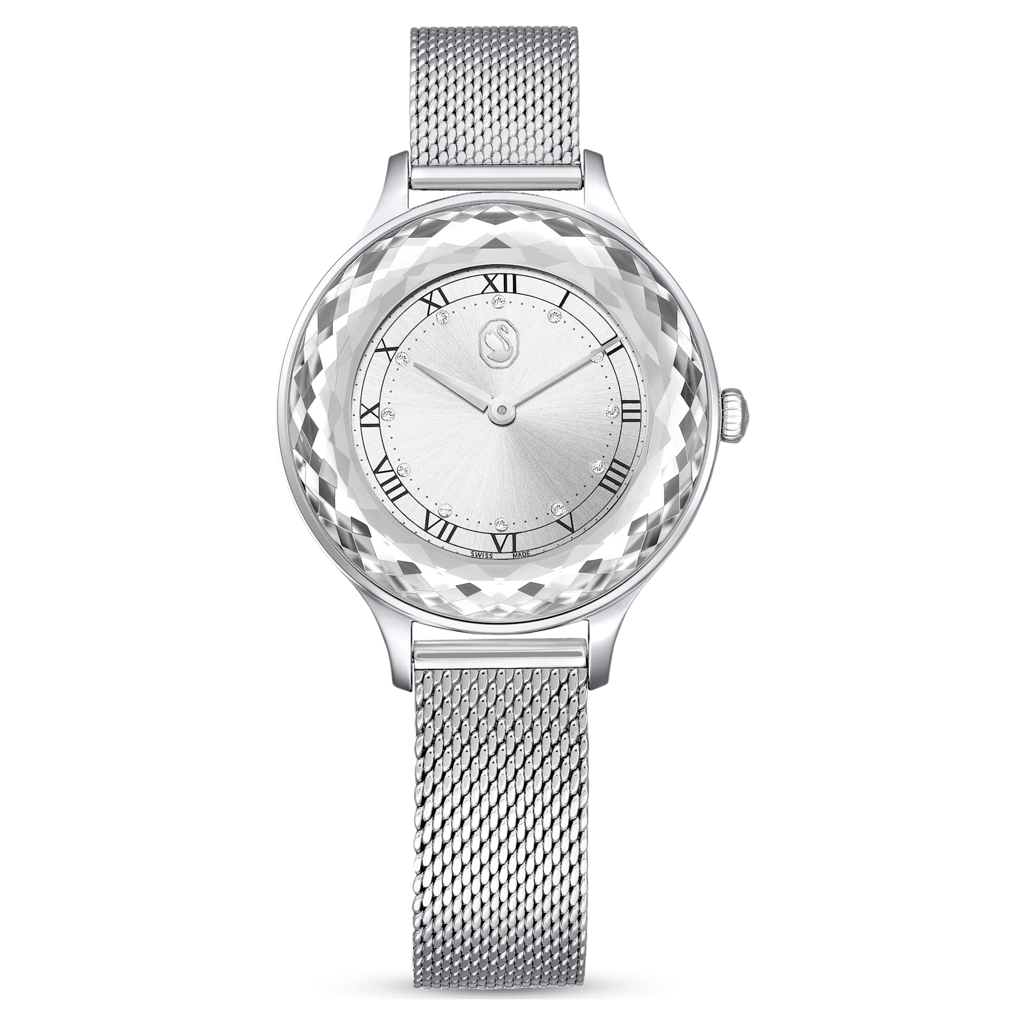 Octea Nova - Watch - Silver - Swarovski