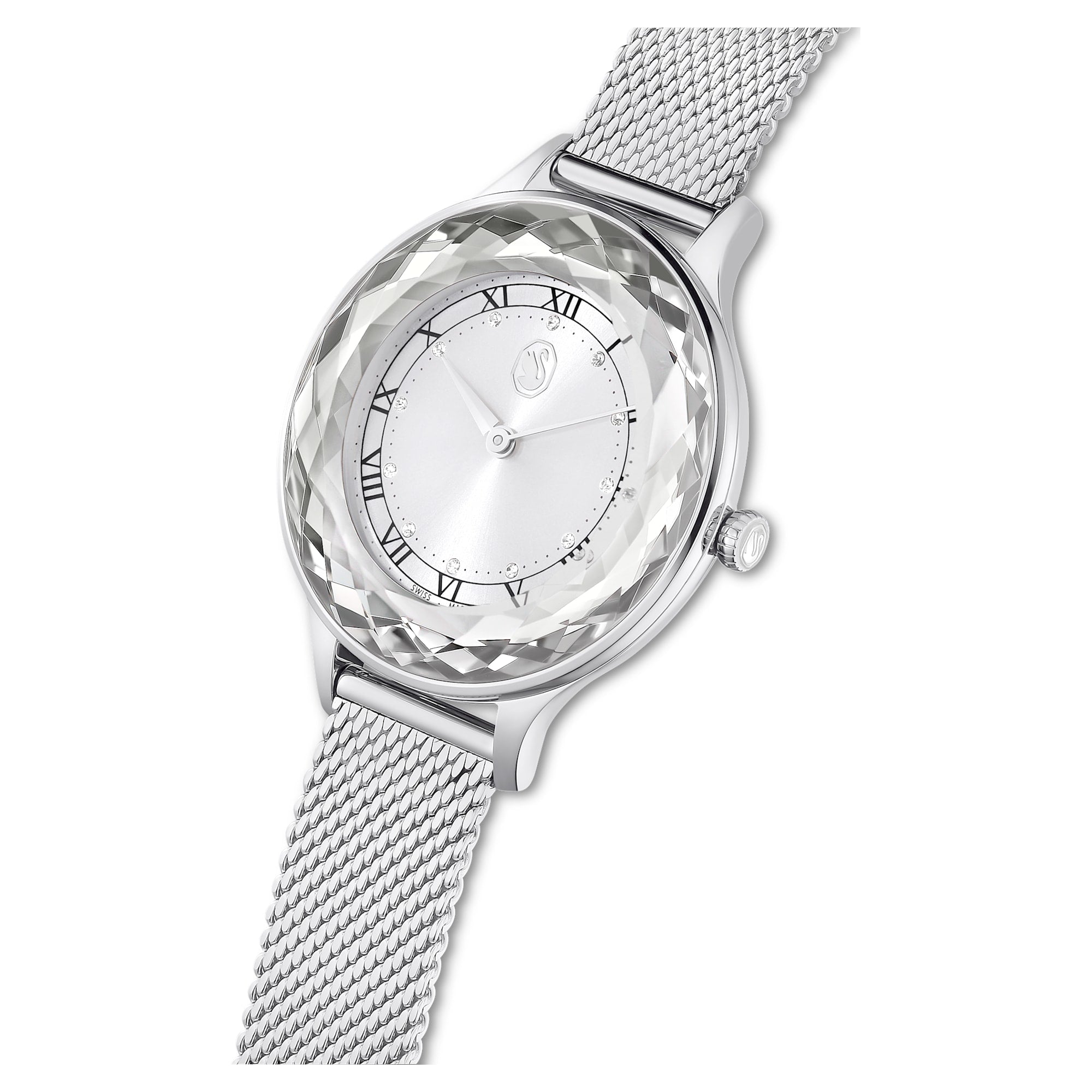 Octea Nova - Watch - Silver - Swarovski