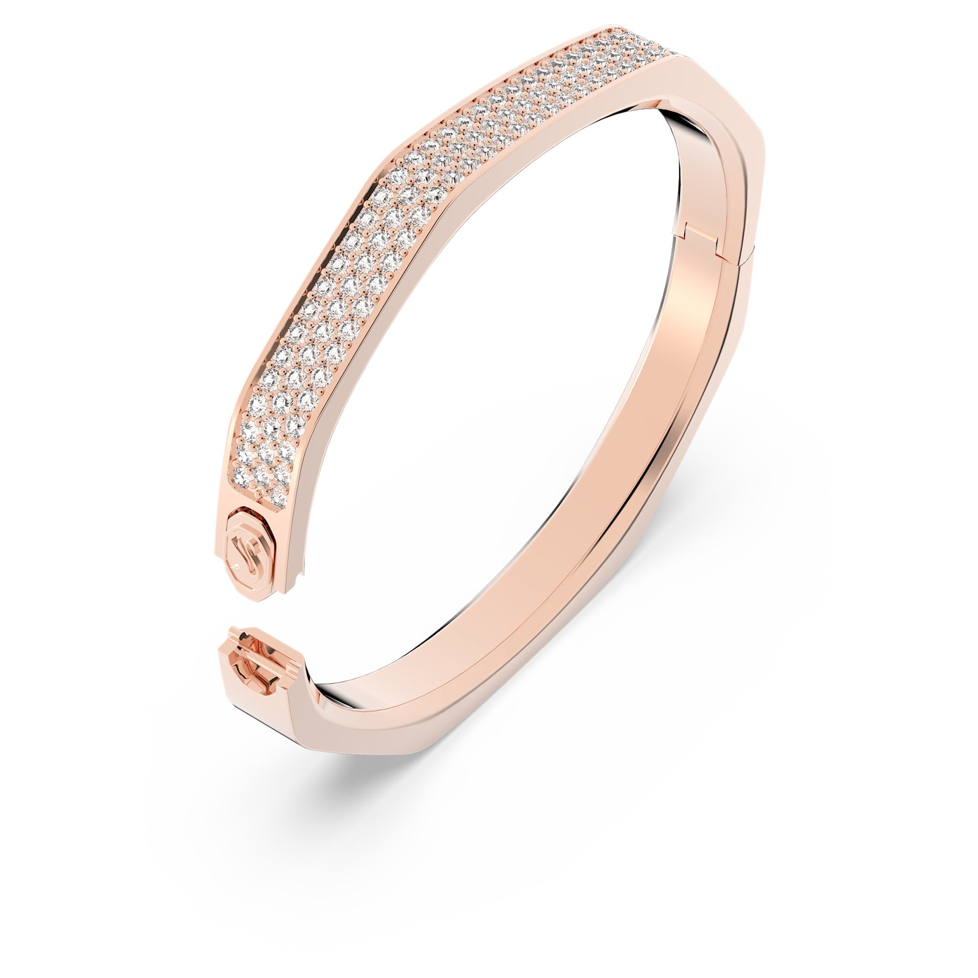 Dextera - Octagonal - Rosé - Bangle - Swarovski