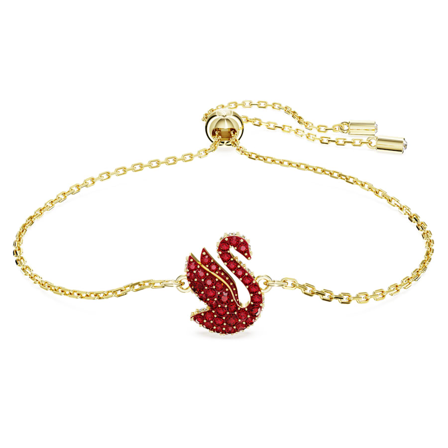 Iconic Swan - Rouge Doré - Bracelet - Swarovski