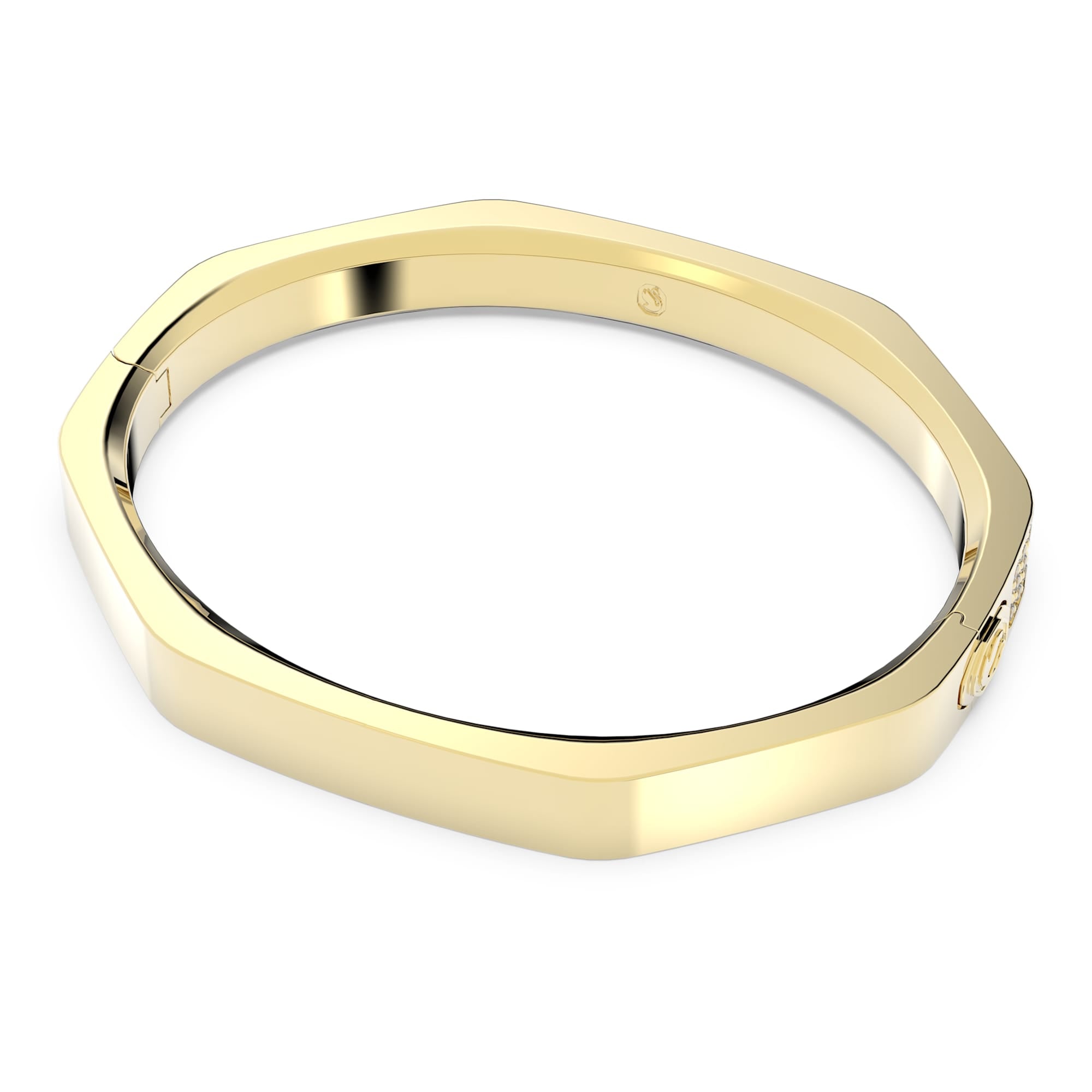 Dextera - Octagonal - Golden - Bangle - Swarovski