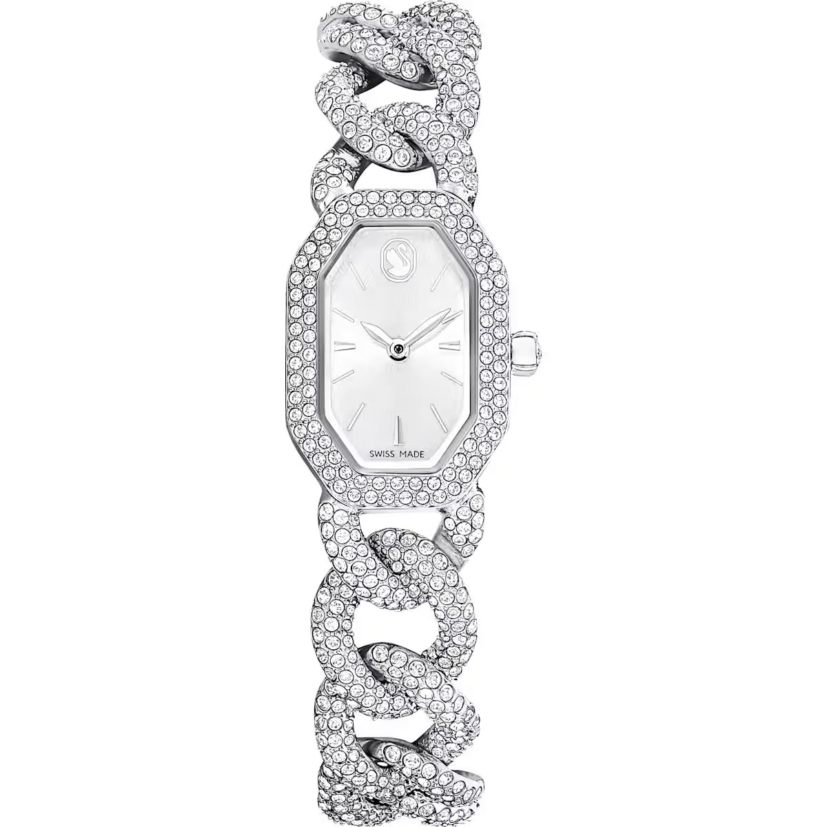 Dextera - White Silver - Watch - Swarovski