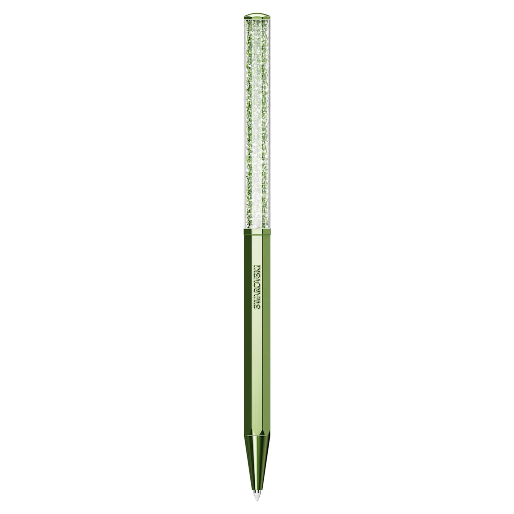 Kristallin - Achteckig - Grün - Kugelschreiber - Swarovski