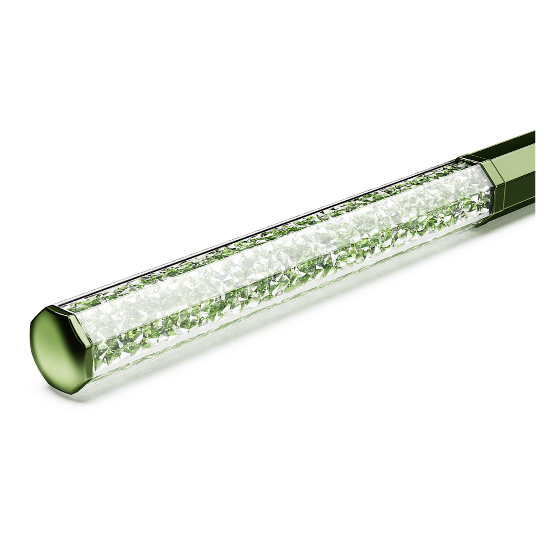 Kristallin - Achteckig - Grün - Kugelschreiber - Swarovski