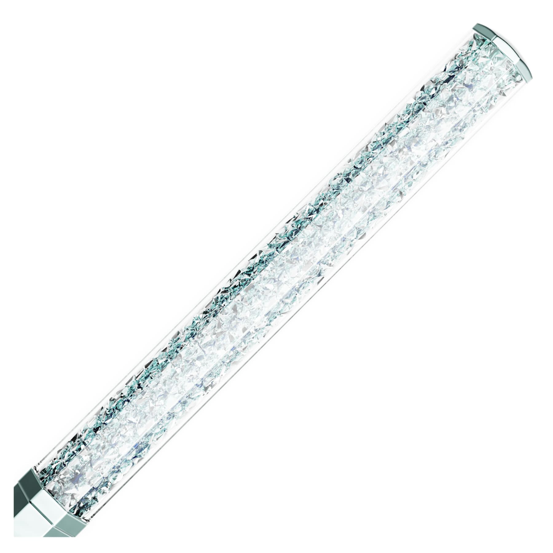 Crystalline - Octagonal - Light Blue - Ballpoint Pen - Swarovski