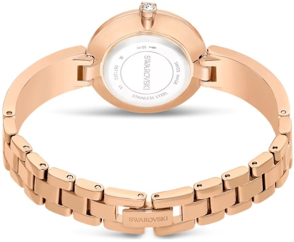 Illumina White Crystal Women's Watch - Rose gold – Swarovski