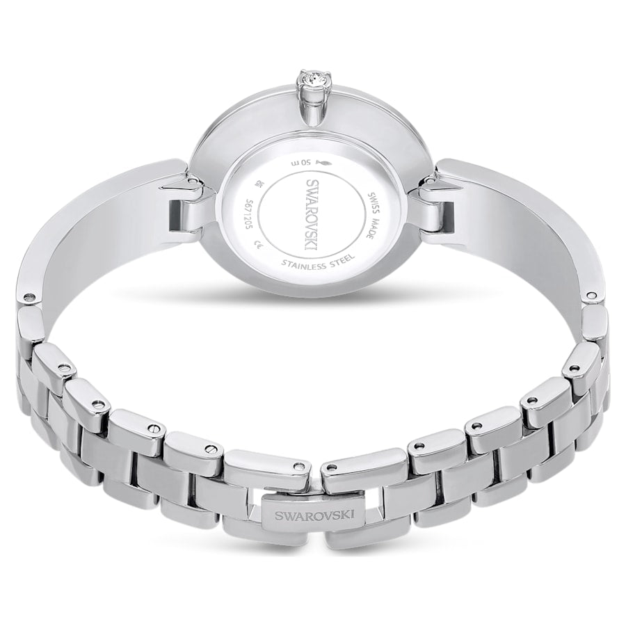 Illumina – Weiß Silber – Uhr – Swarovski