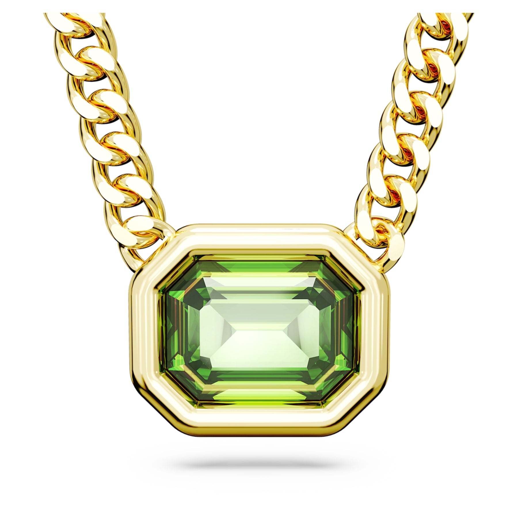 Millenia - Golden Green - Halskette - Swarovski