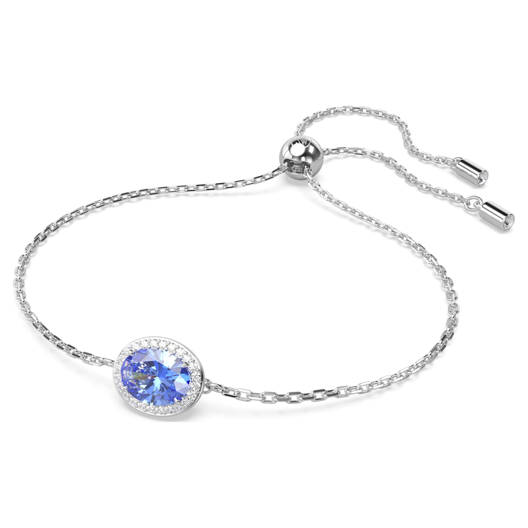 Constella - Silberblau - Oval - Armband - Swarovski