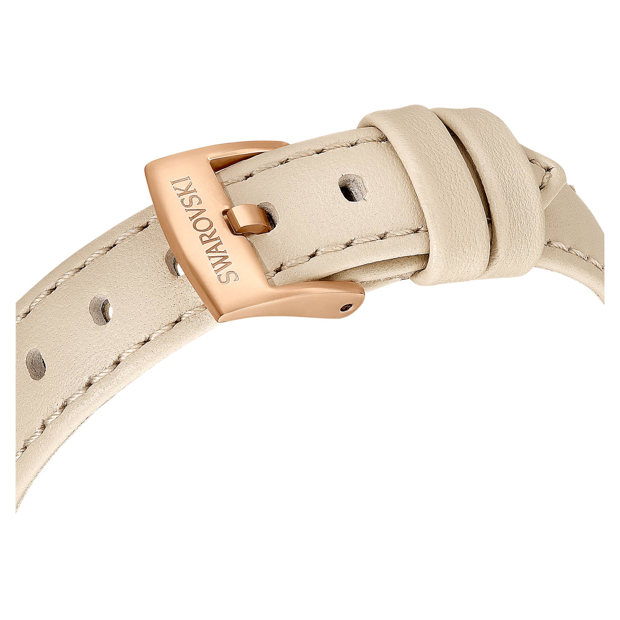 Certa – Beige Roségold – Uhr – Swarovski