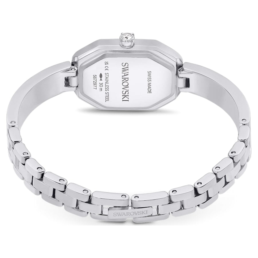 Dextera – Weiß-Silber – Uhr – Swarovski