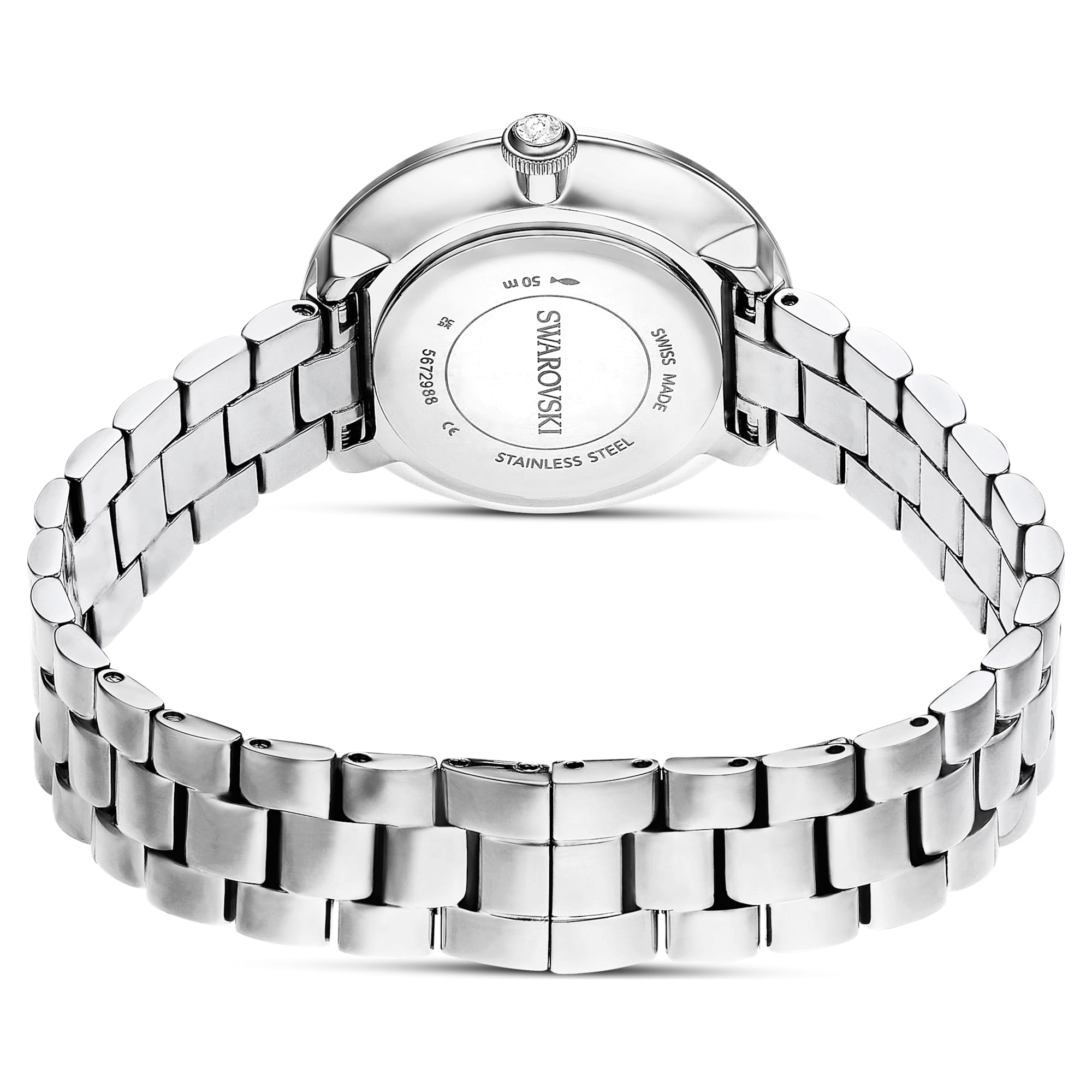 Certa – Weiß Silber – Uhr – Swarovski