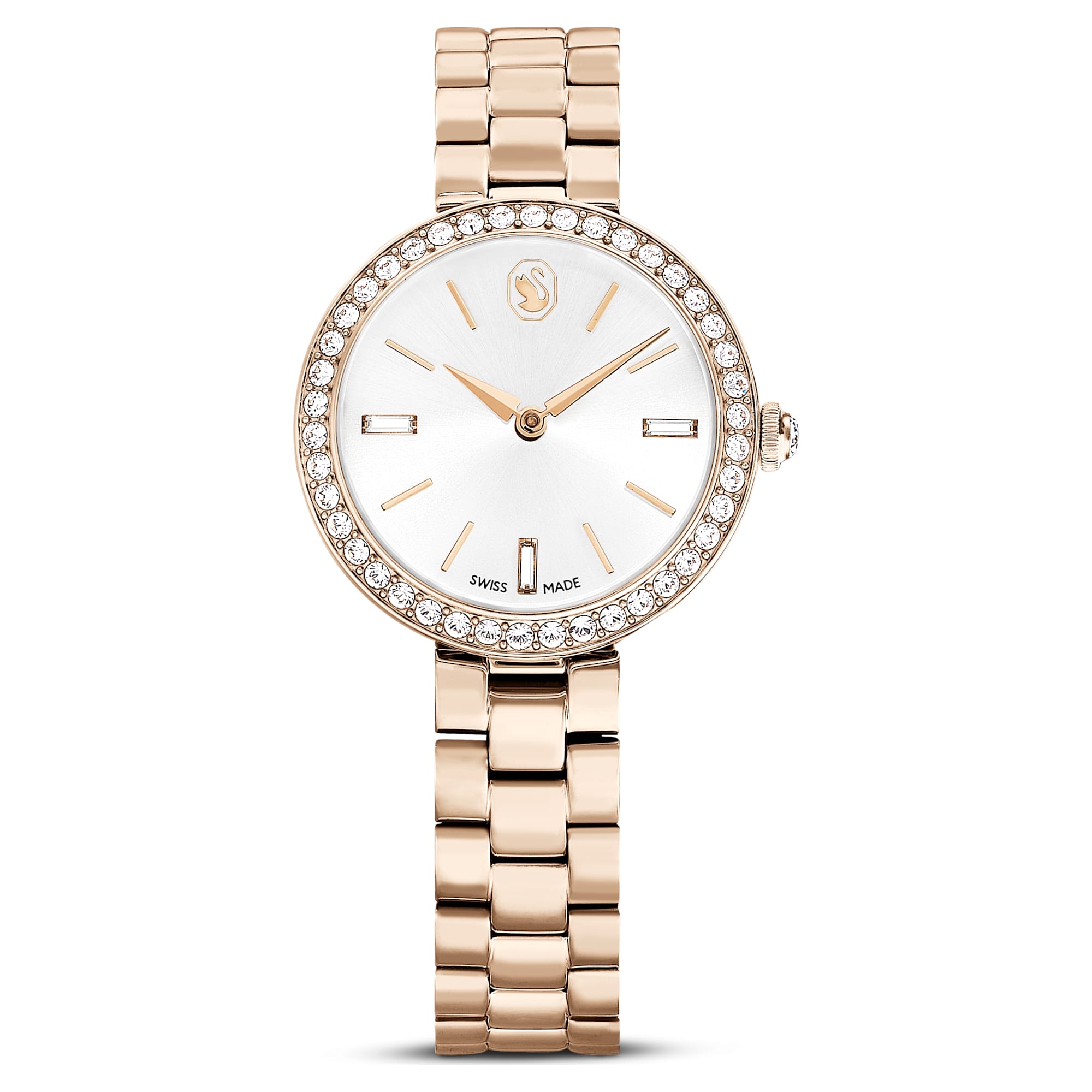 Certa – White Golden Champagne – Uhr – Swarovski