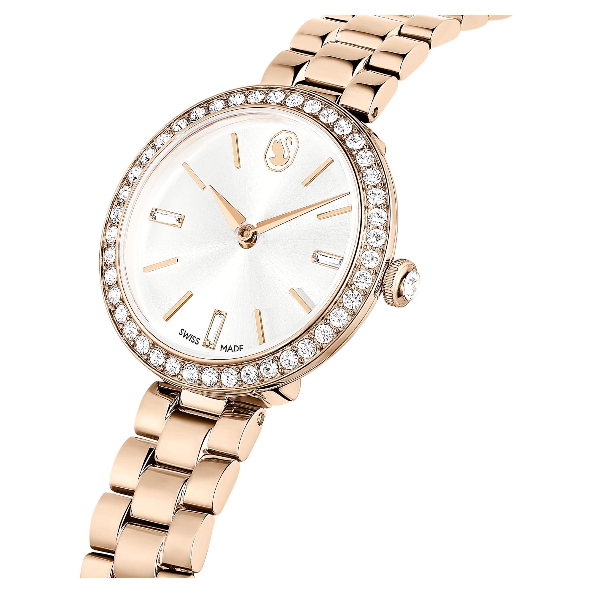 Certa - White Golden Champagne - Watch - Swarovski