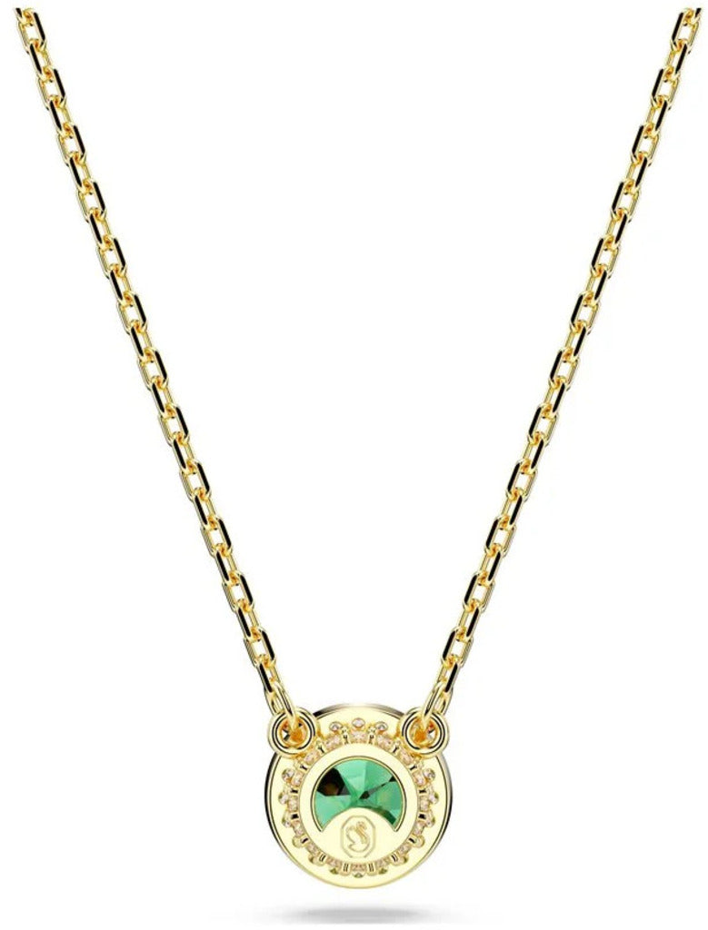 Una Angelic - Vert - Doré - Collier - Swarovski