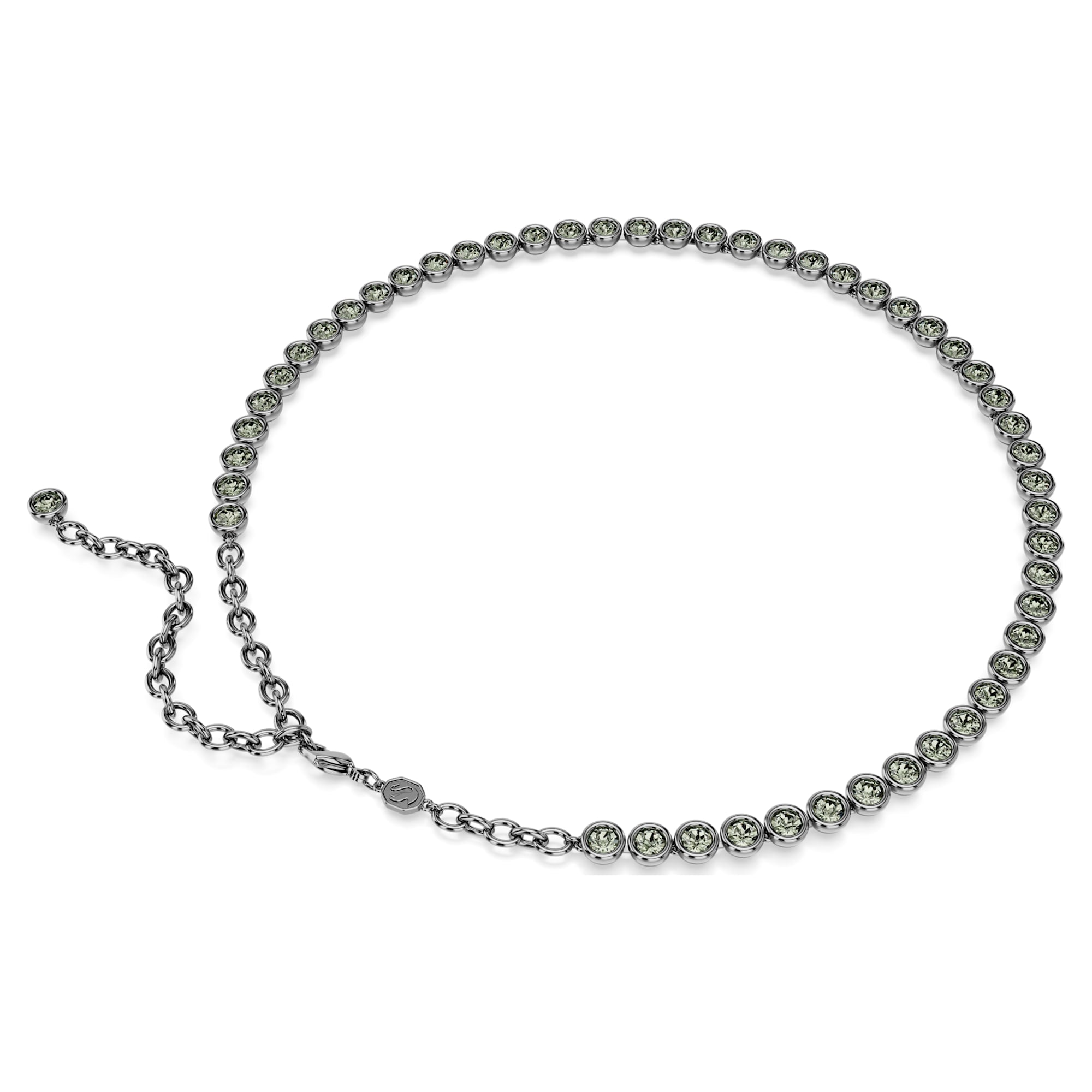 Imber - Gris -  Collier - Swarovski