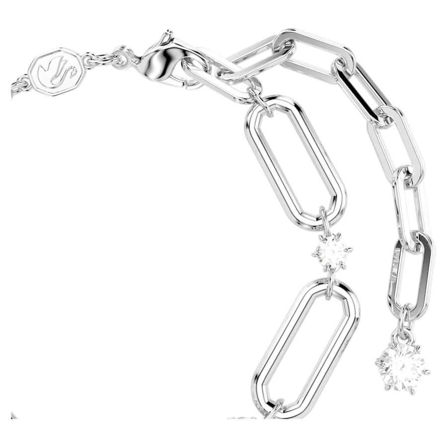 Constella - White Silver - Bracelet - Swarovski