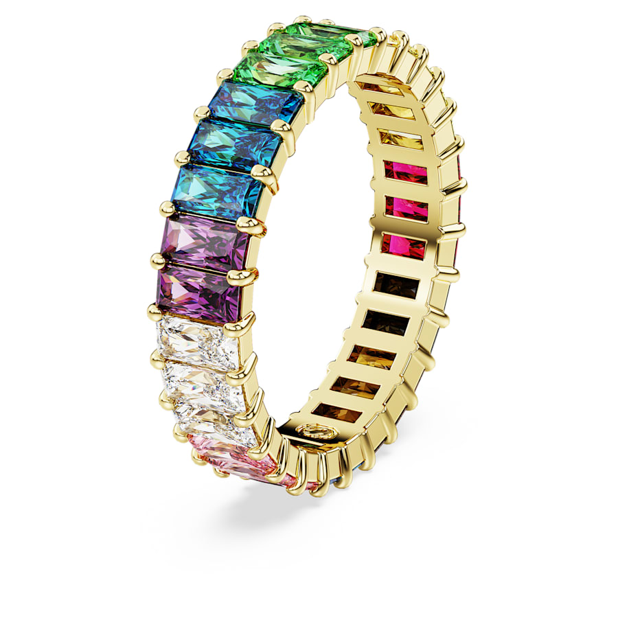 Matrix – Mehrfarbiges Gold – Ring – Swarovski